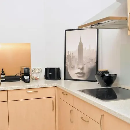 公寓 90qm Designerwohnung Mit Kueche Und Jacuzzi In Do-city 多特蒙德