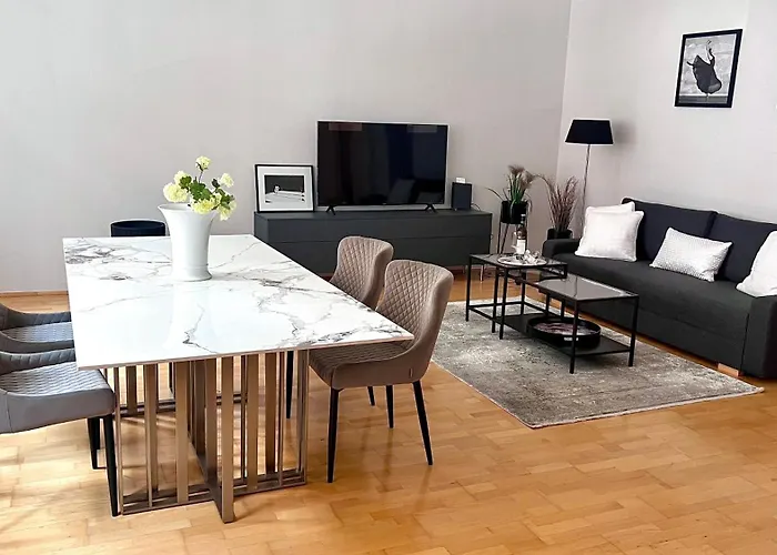Apartament 90qm Designerwohnung Mit Kueche Und Jacuzzi In Do-city *